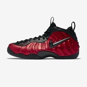 NIKE FOAMPOSITE SIZE 12 UNIVERSITY RED